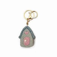 Felt Keychain - House