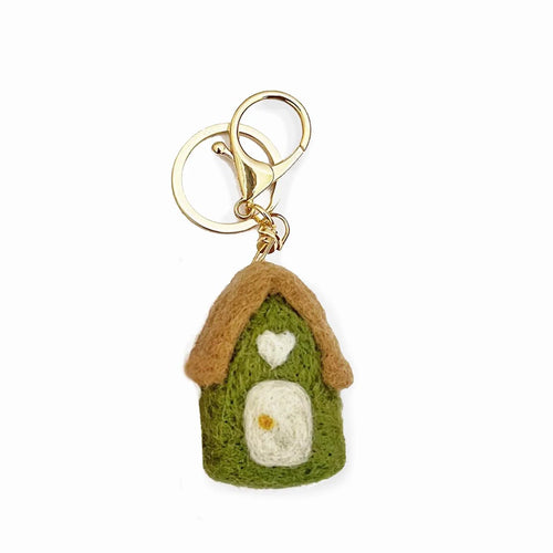 Felt Keychain - House