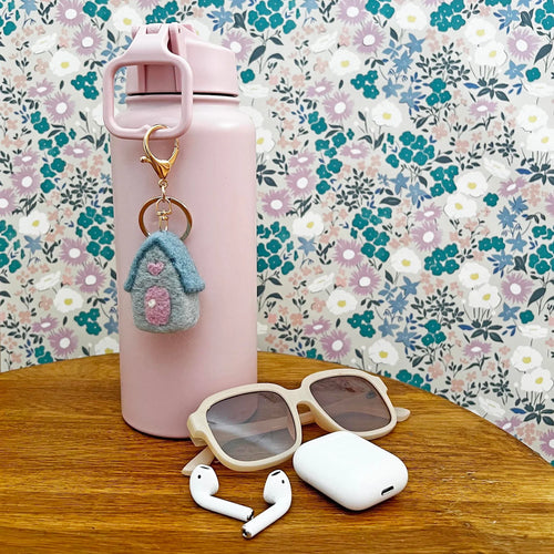 Felt Keychain - House