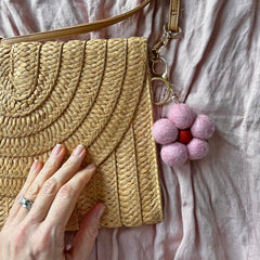 Felt Keychain - Flower