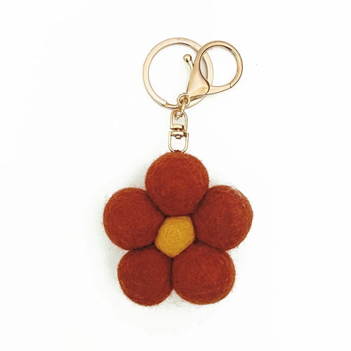 Felt Keychain - Flower
