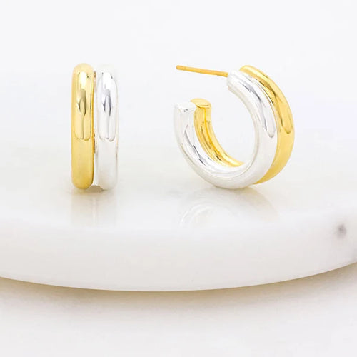 Luna Hoop - Gold/Silver