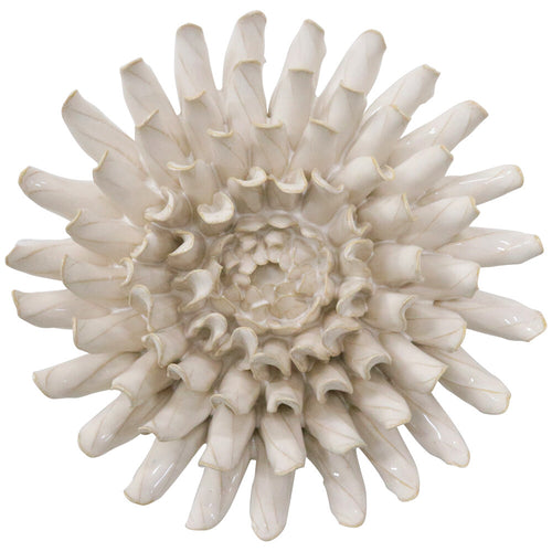 Ceramic Flower - White
