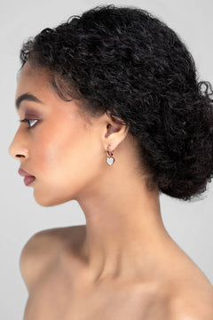 Andie Mother of Pearl Earrings - Gold