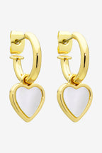 Andie Mother of Pearl Earrings - Gold