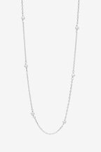 Lilibet Silver Pearl Necklace