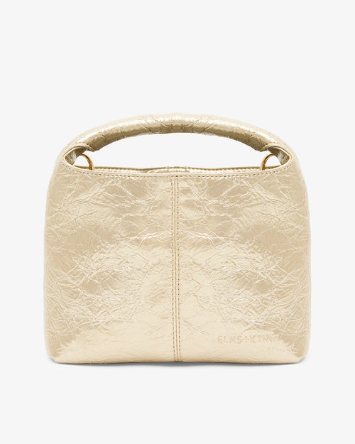 Linton Crossbody Bag - Light Gold Crinkle