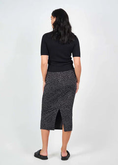 Olivia Knit Tee - Black