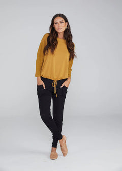 Gaga Cuffed Pant - Black