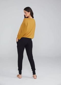 Gaga Cuffed Pant - Black