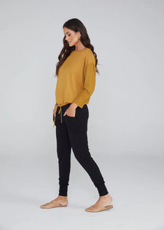 Gaga Cuffed Pant - Black