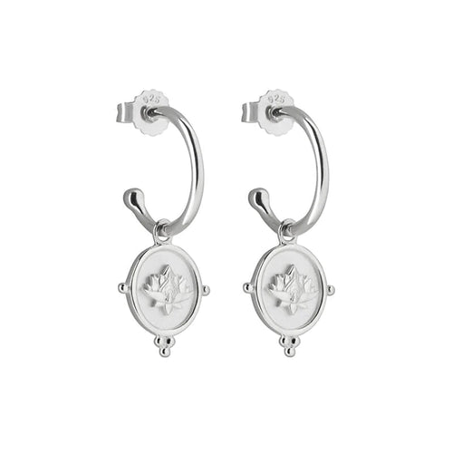 Blooming Earrings - Silver