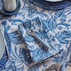 Samara Dark Blue Napkin S/4
