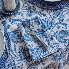 Samara Dark Blue Napkin S/4