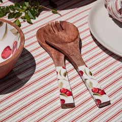 Salad Servers - Cherry