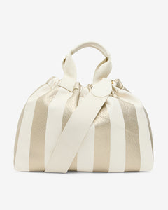 Montague Tote - Gold Stripe