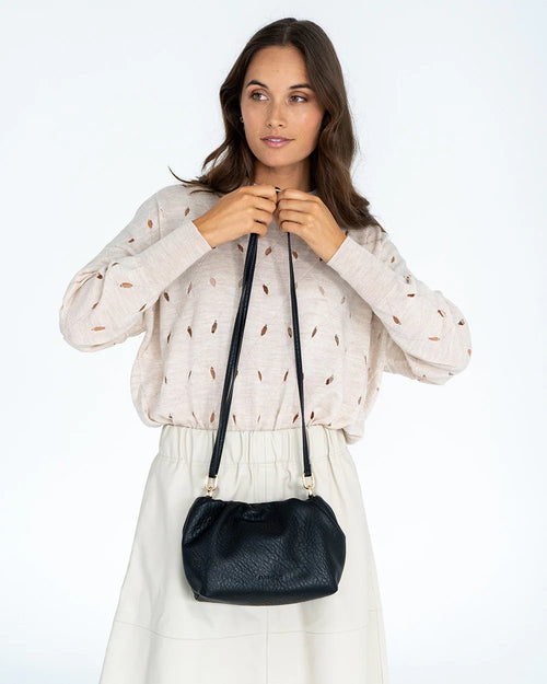 Monty Crossbody Bag - Black