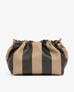 Monty Crossbody Bag - Black & Latte