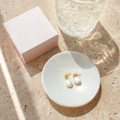 Halcyon Small Pearl Earrings