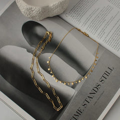 Anchor Choker Necklace