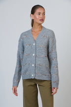 Cosy Cardigan - Grey Marle