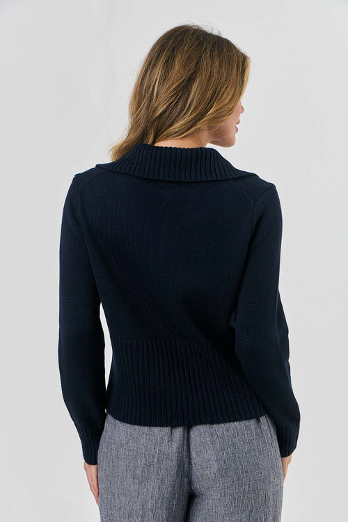 Knit Cardigan - Midnight