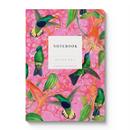 A5 Notebook - Hummingbirds