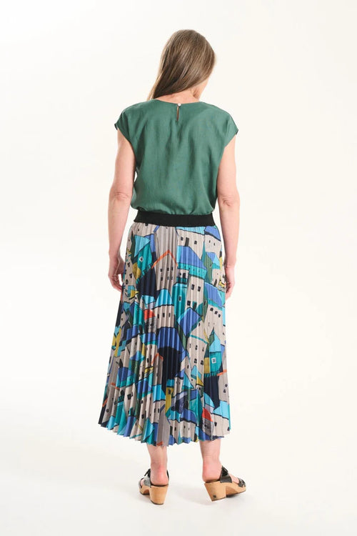 Pueblito Pleated Skirt