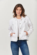 Linen Jacket - White