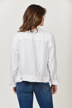 Linen Jacket - White