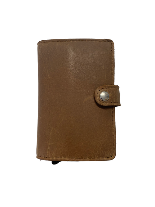 Box Wallet - Brown