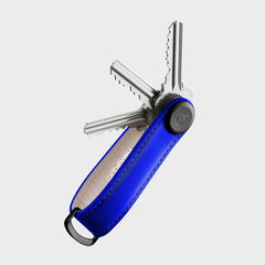 Leather Key Organiser - Ultramarine