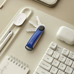 Leather Key Organiser - Ultramarine