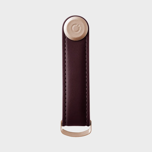 Leather Key Organiser - Wine