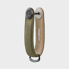 Waxed Canvas Key Organiser - Khaki