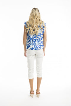 Hayman Cami - Blue/White