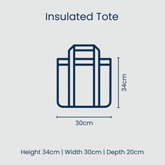 Medium Insulated Tote - Mosaic