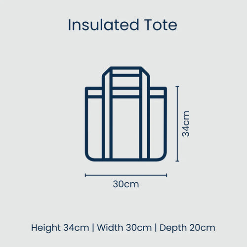 Medium Insulated Tote - Mosaic