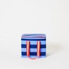 Mini Insulated Tote - Blue Stripe