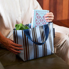 Mini Tote - Oxford Stripe