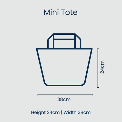 Mini Tote - Oxford Stripe
