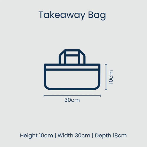 Takeaway Bag - Hydrangea