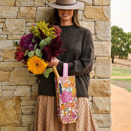 Wine Bag - Hydrangea
