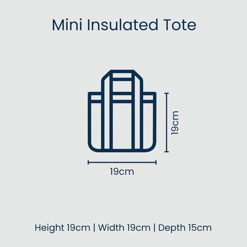 Mini Insulated Tote.