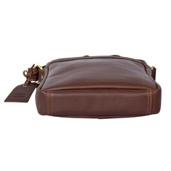 Parsley Satchel - Mid Brown