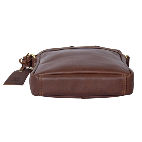 Parsley Satchel - Mid Brown