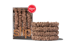 Slip Skinny Scrunchies - Light Brown