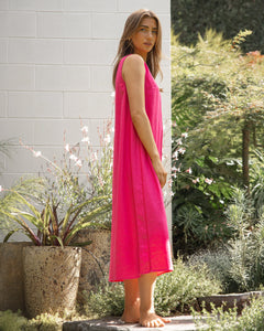 Zora Dress - Fuchsia