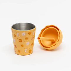 Suns Orange Mini Smoothie Cup and Straw