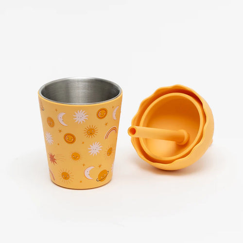 Suns Orange Mini Smoothie Cup and Straw